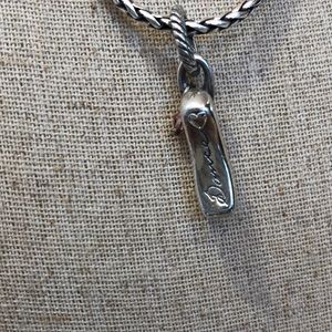 Brighton Ballet Slipper Charm and Necklace